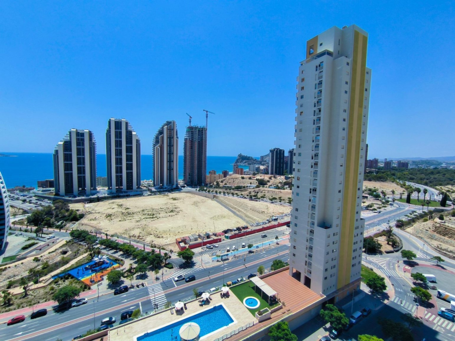 Gran apartamento con vistas al mar
