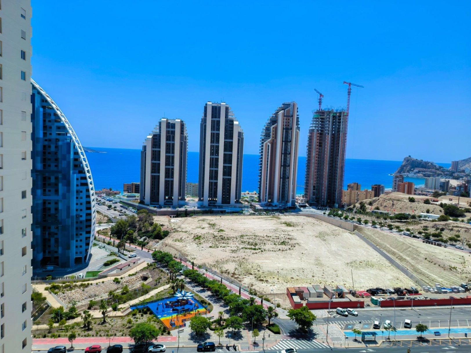 Gran apartamento con vistas al mar