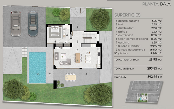 Villa  en  Polop