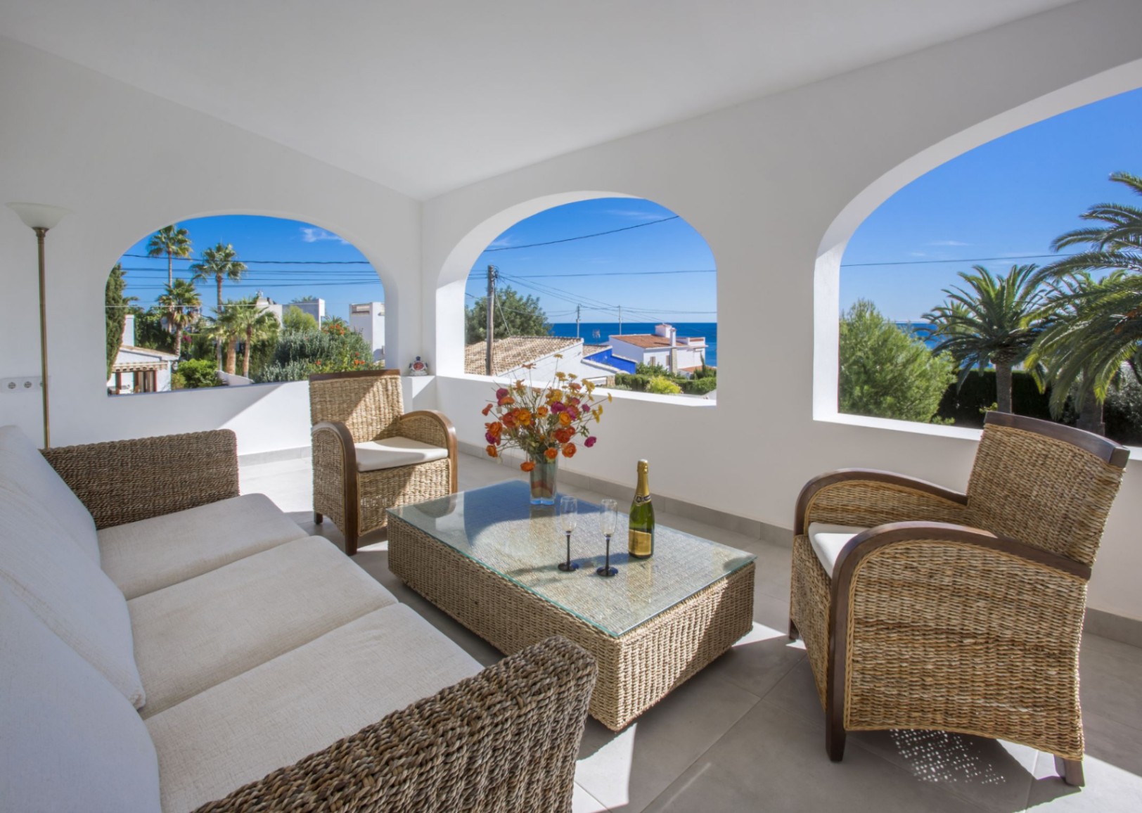 Villa con vistas magnificas al mar