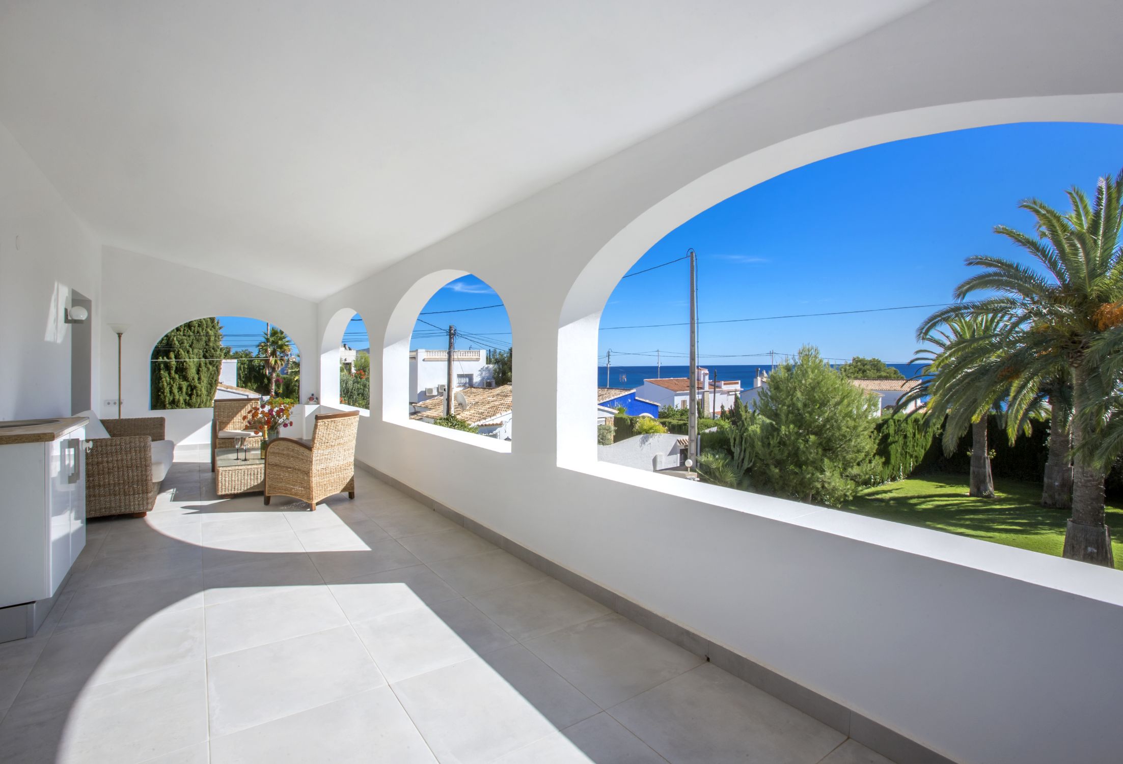 Villa con vistas magnificas al mar