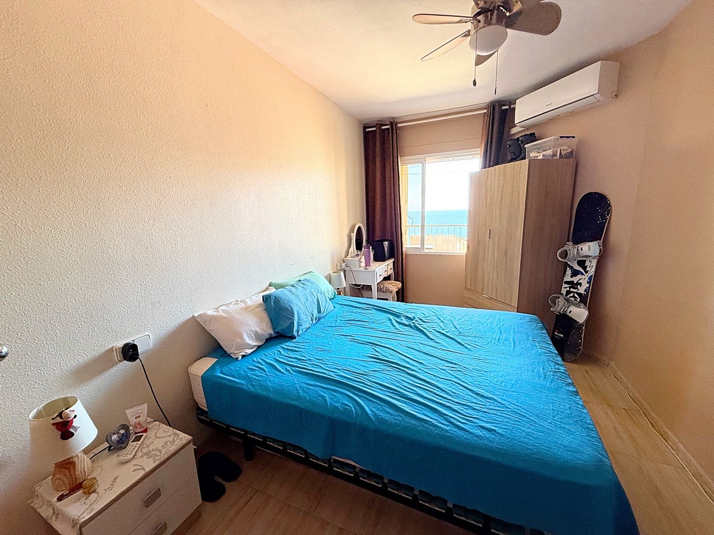 Appartement central avec vue sur la mer et terrasse