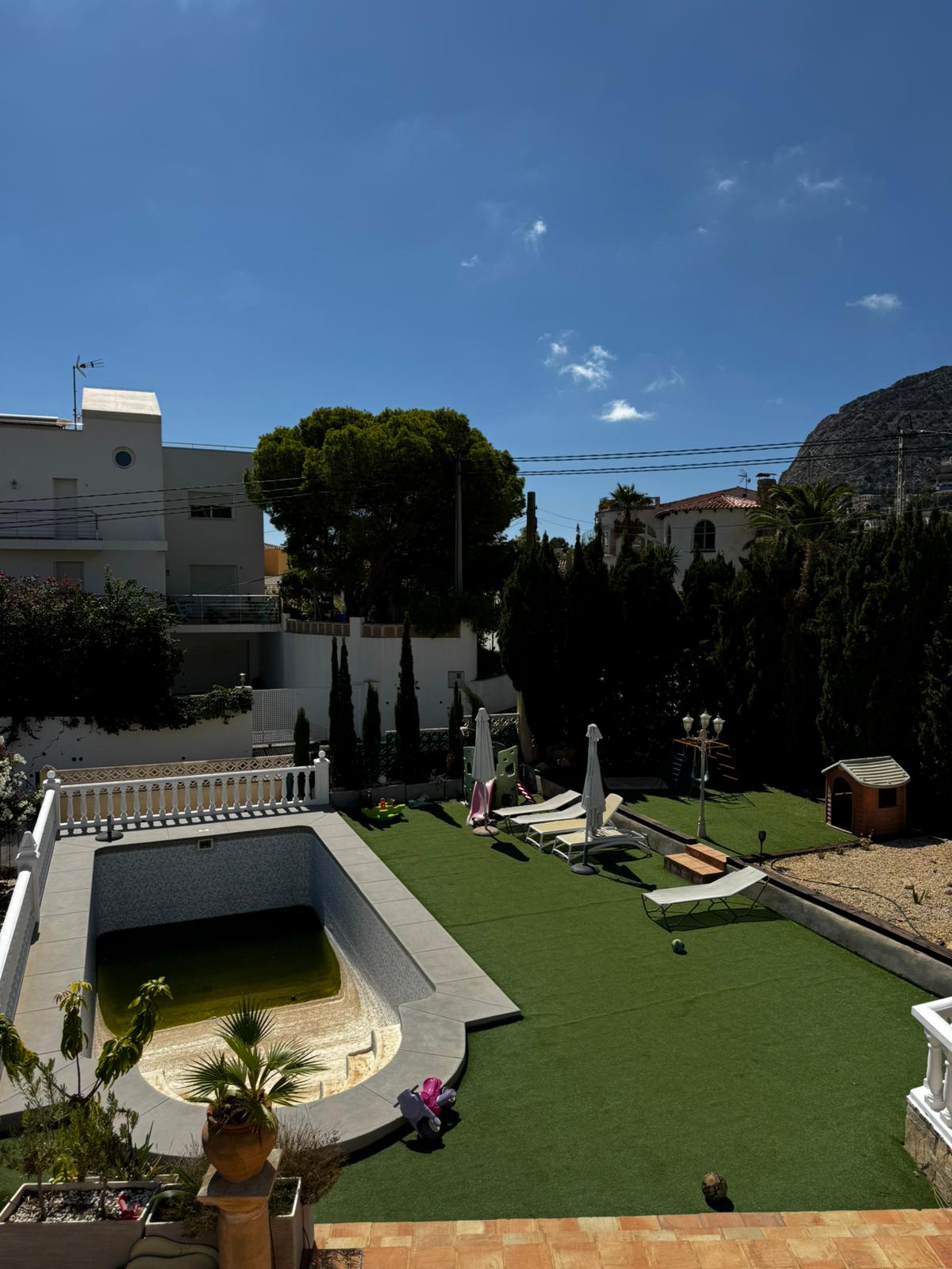 Villa independiente en Calpe, urbanización Canuta-Baja.