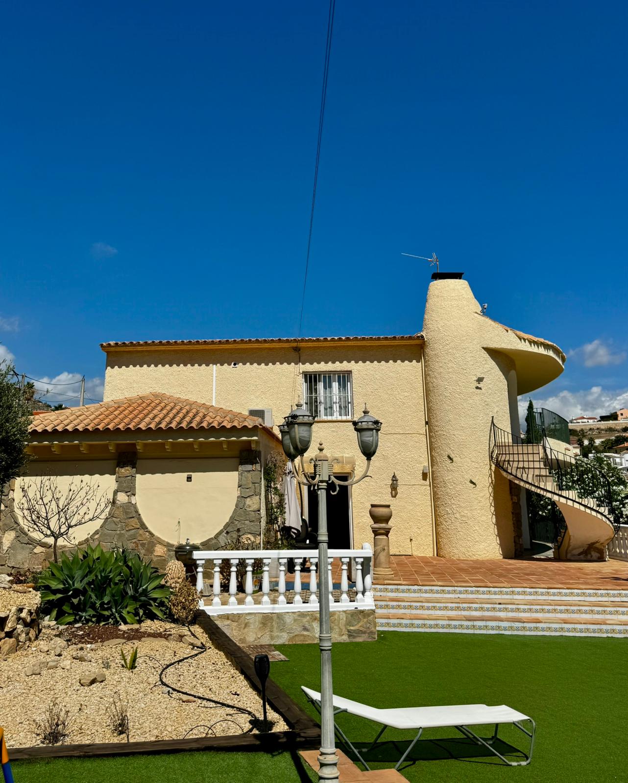 Villa independiente en Calpe, urbanización Canuta-Baja.