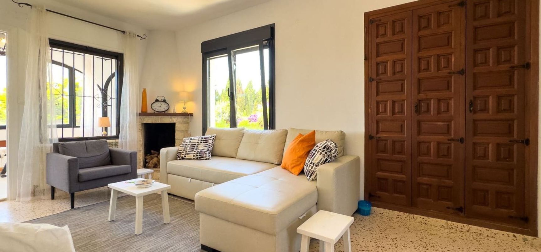 Casa de dos plantas en una zona tranquila de Calpe