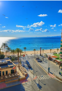 Leilighet-studio i Benidorm med havutsikt!