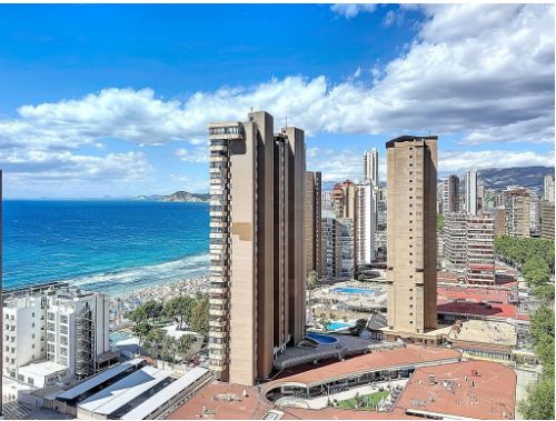 Leilighet-studio i Benidorm med havutsikt!