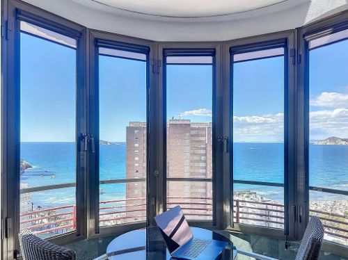 Leilighet-studio i Benidorm med havutsikt!