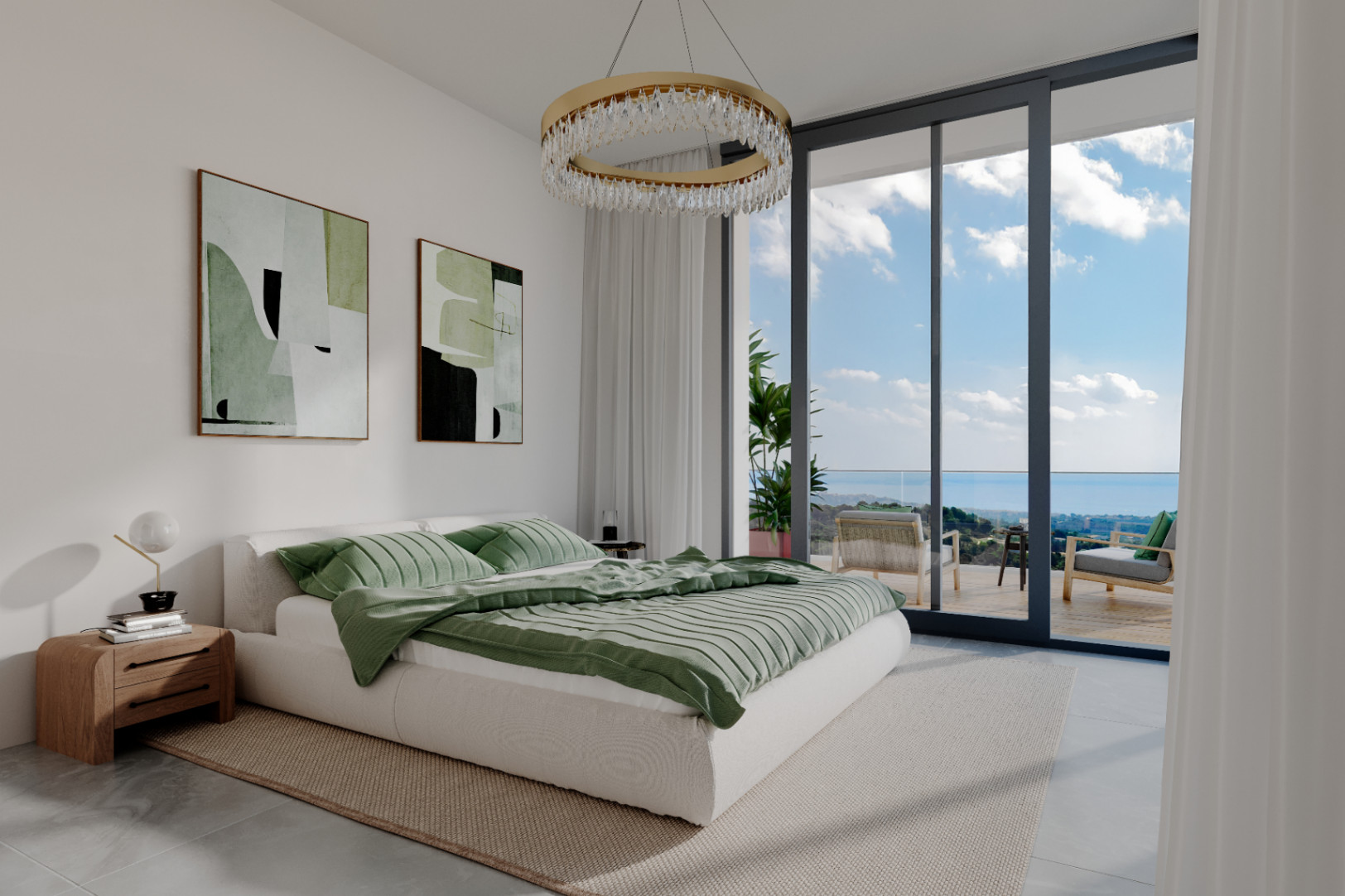 ¡Nuevas villas en La Nucía con vistas al mar y a las montañas!
