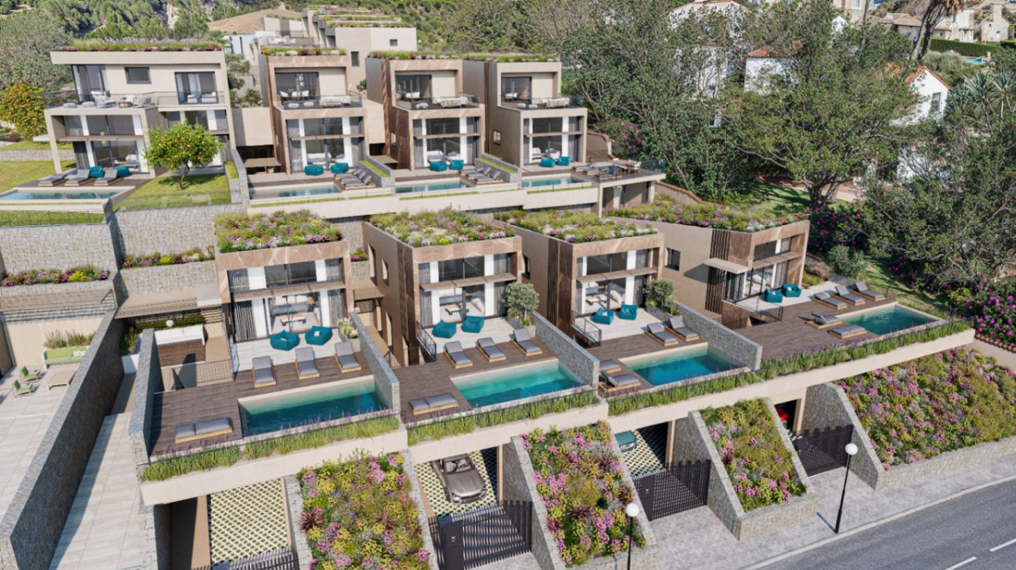 ¡Nuevas villas en La Nucía con vistas al mar y a las montañas!