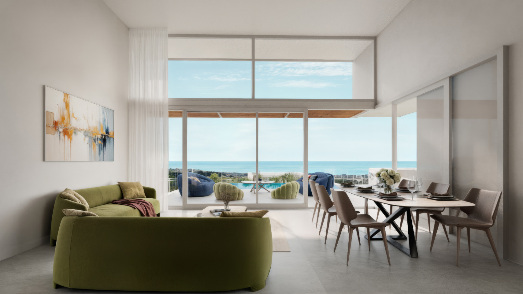 ¡Nuevas villas en La Nucía con vistas al mar y a las montañas!