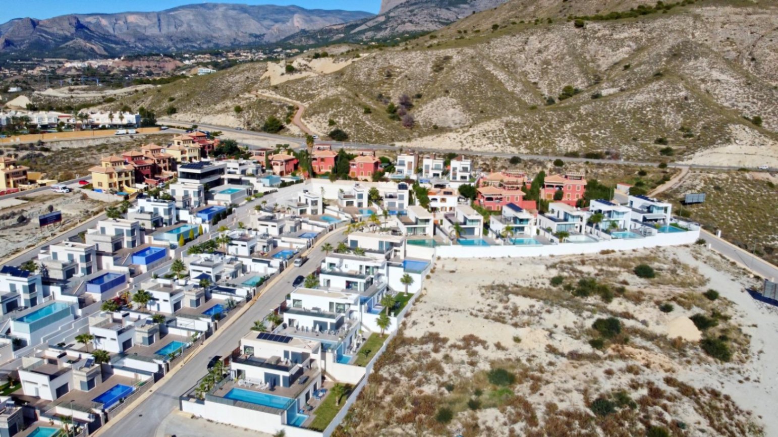 Villa para una familia numerosa en Finestrat.