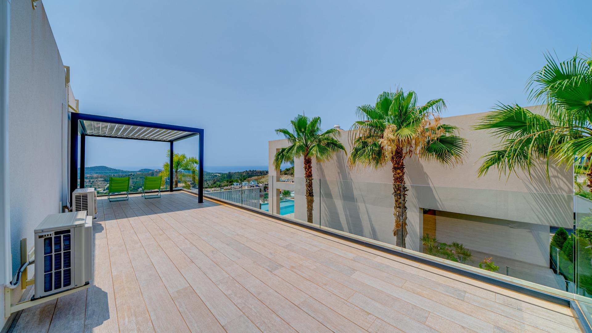 Villa para una familia numerosa en Finestrat.