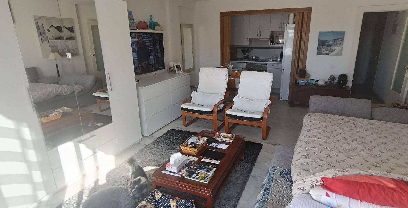 Estudio cerca de la playa