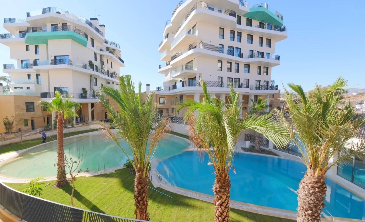 Apartamentos a orillas del mar Mediterráneo 