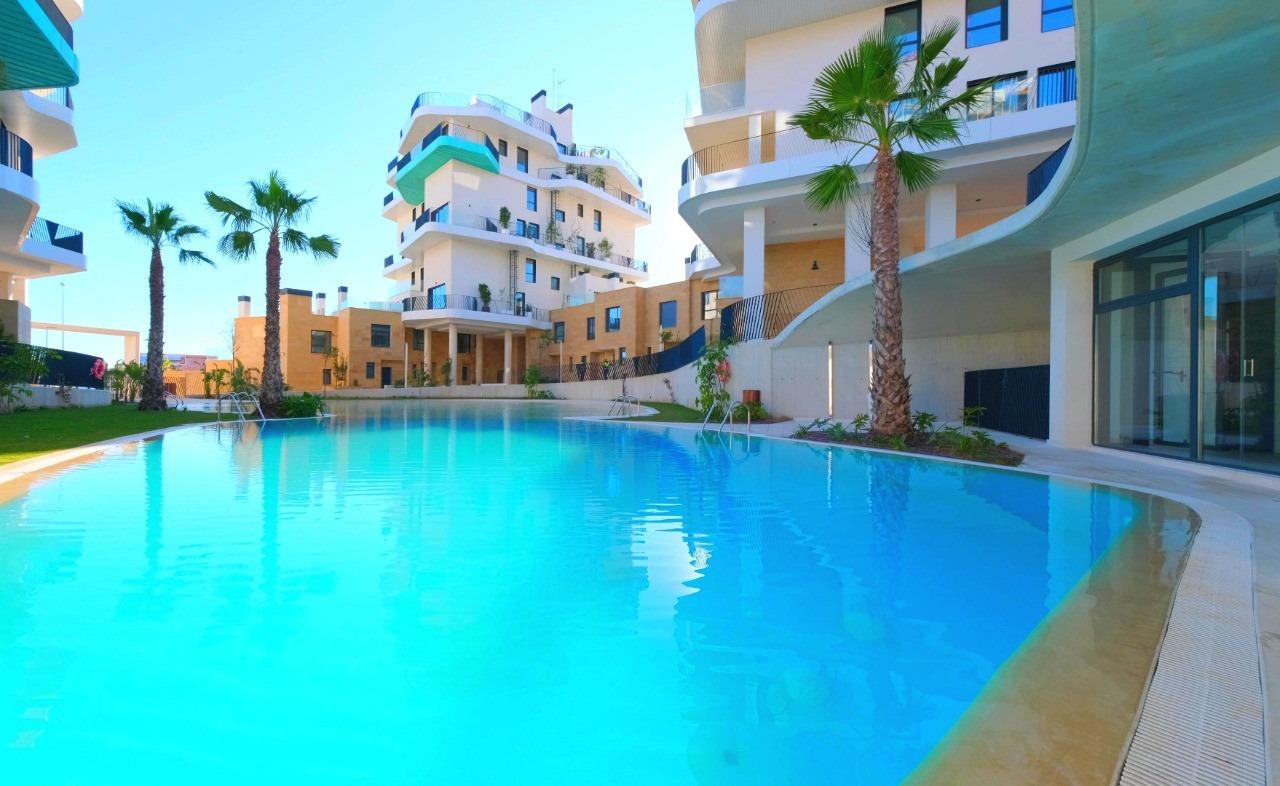 Apartamentos a orillas del mar Mediterráneo 