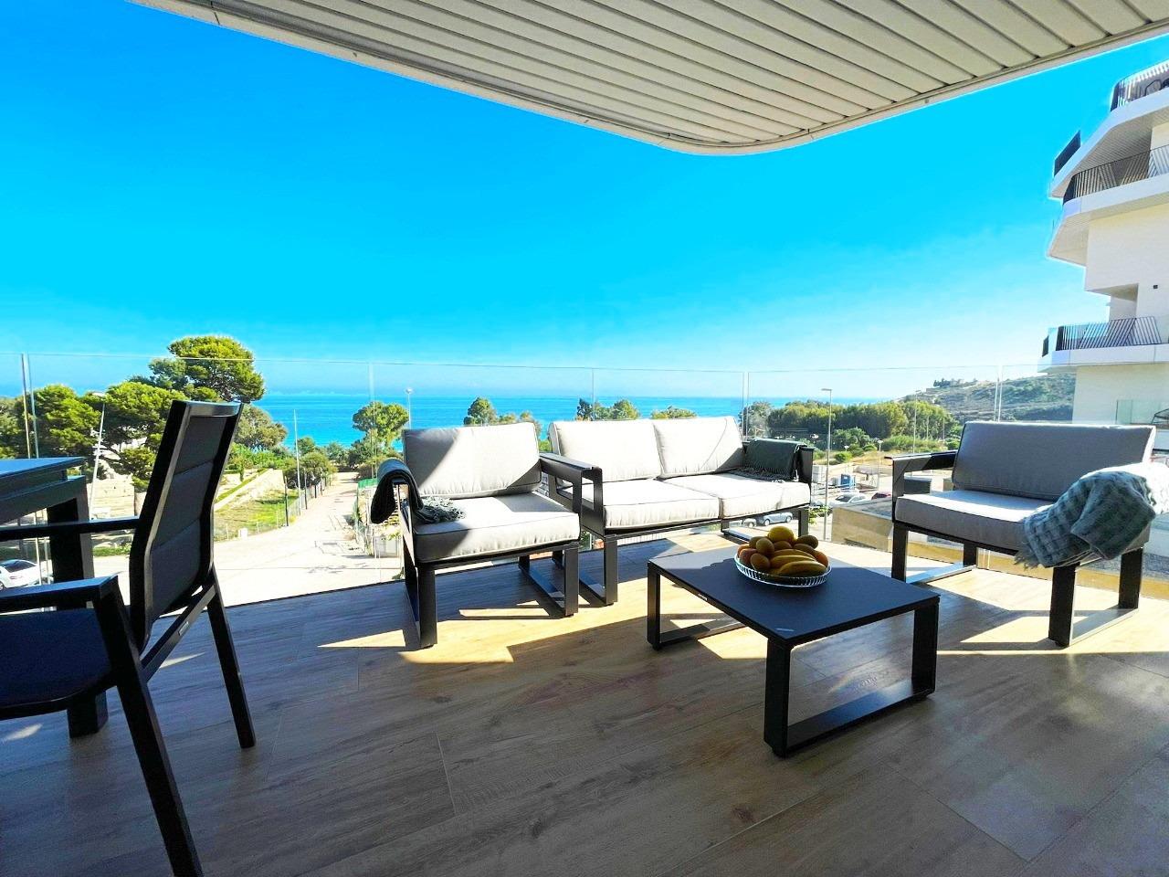 Apartamentos a orillas del mar Mediterráneo 