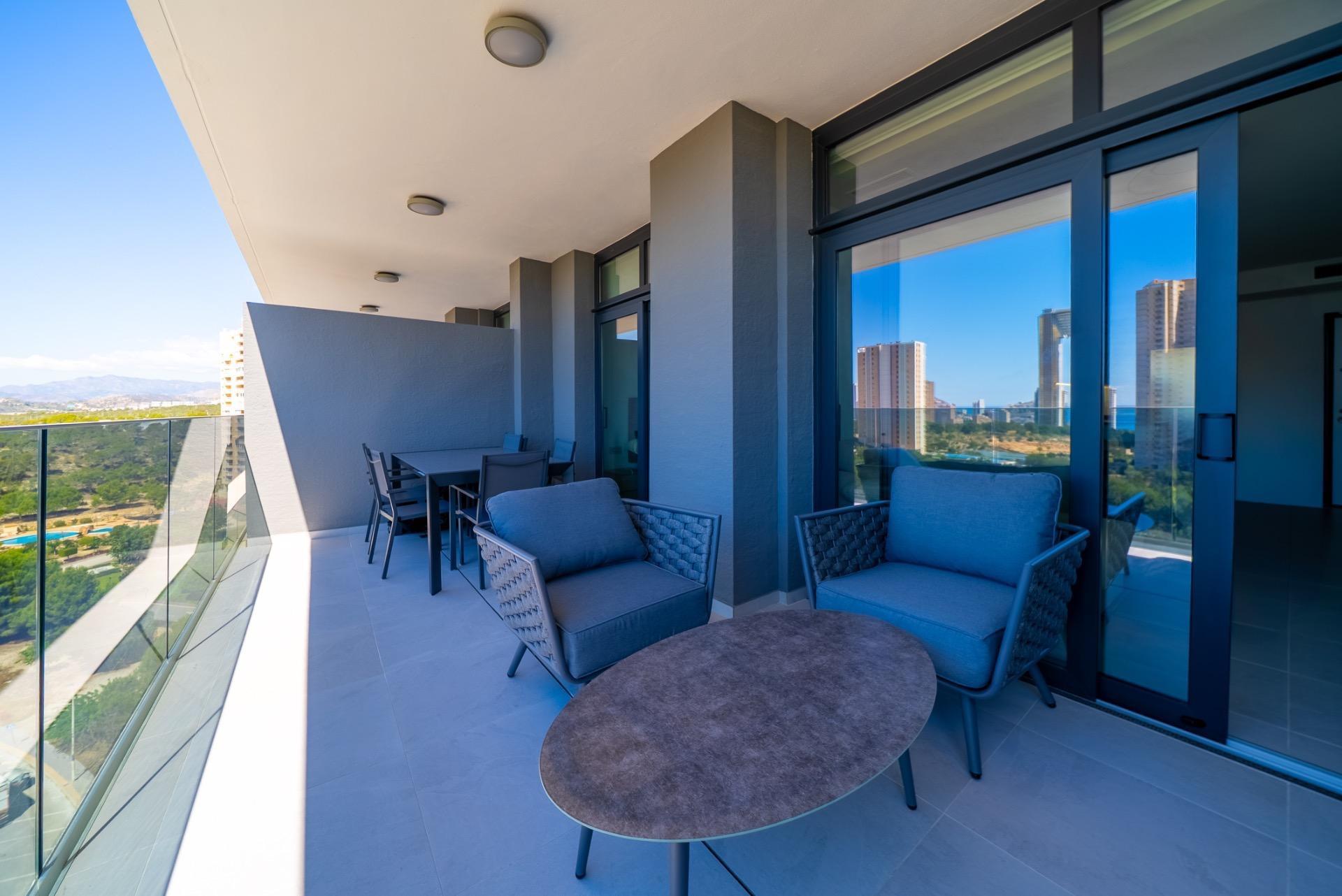 Apartamento con vistas panorámicas en Benidorm