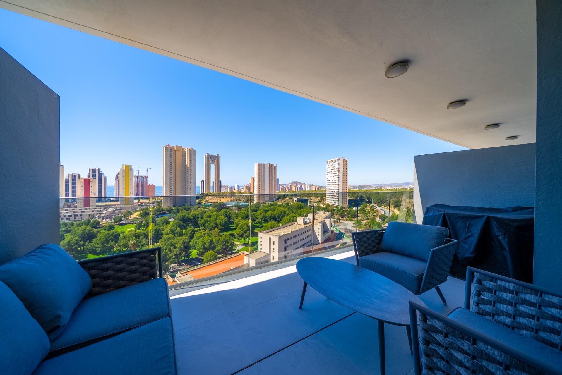Apartamento con vistas panorámicas en Benidorm