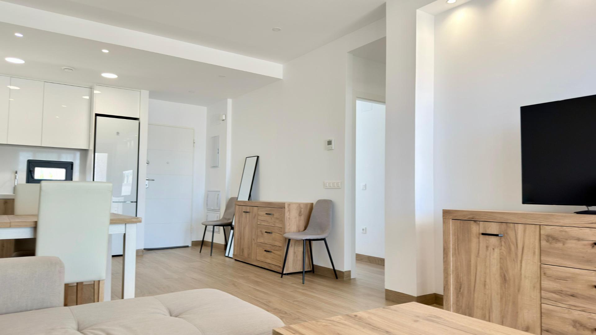 Moderne og luksuriøse bungalow med solarium i Finestrat.