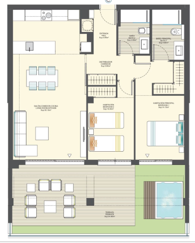 ¡Excelentes apartamentos en Finestrat con vista al mar!