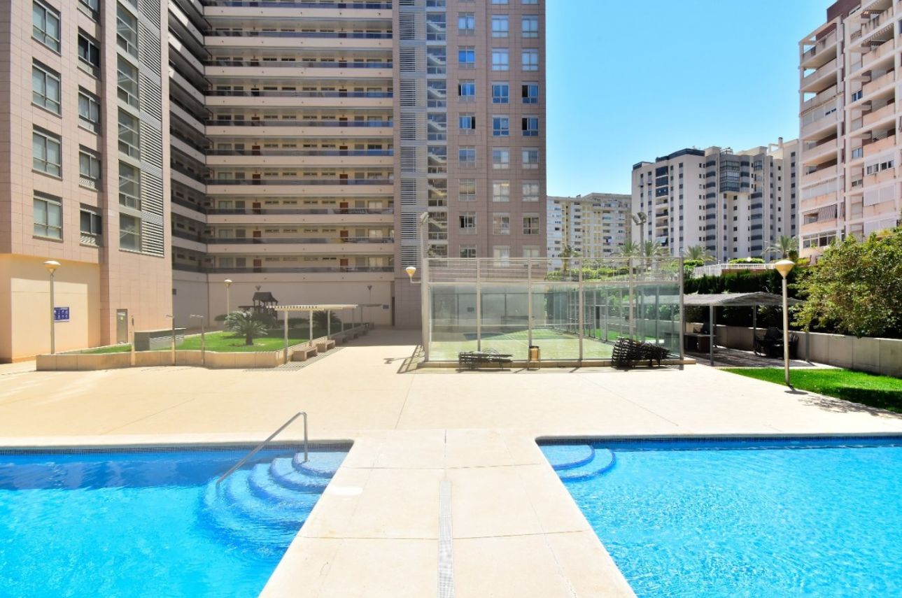  Impresionante apartamento Cala Villajoyosa urb. Coruña con garaje