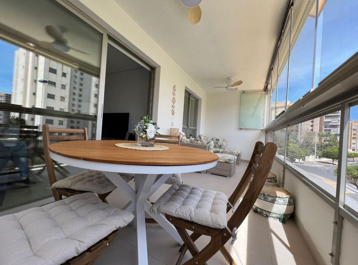  Impresionante apartamento Cala Villajoyosa urb. Coruña con garaje