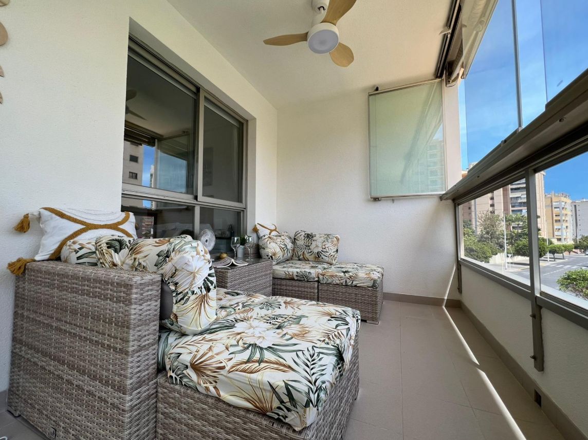  Impresionante apartamento Cala Villajoyosa urb. Coruña con garaje