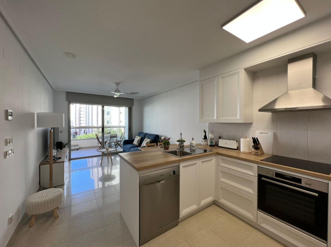  Impresionante apartamento Cala Villajoyosa urb. Coruña con garaje
