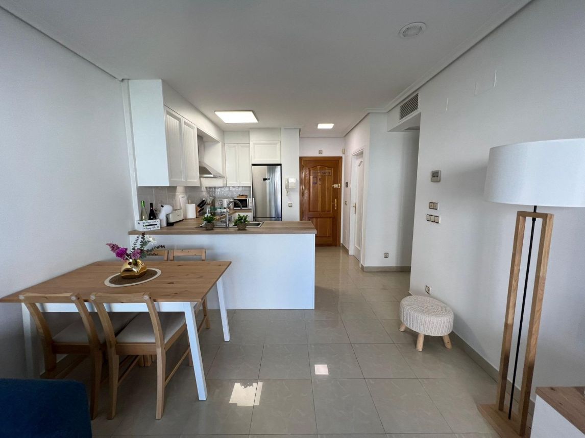  Impresionante apartamento Cala Villajoyosa urb. Coruña con garaje