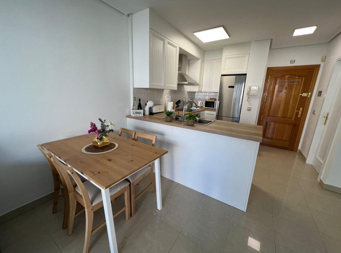  Impresionante apartamento Cala Villajoyosa urb. Coruña con garaje