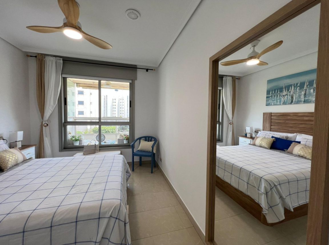  Impresionante apartamento Cala Villajoyosa urb. Coruña con garaje
