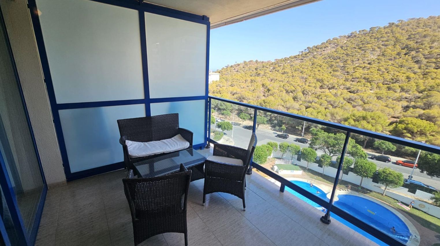 Apartamento playa Cala Villajoyosa cerca del Mar, Vistas