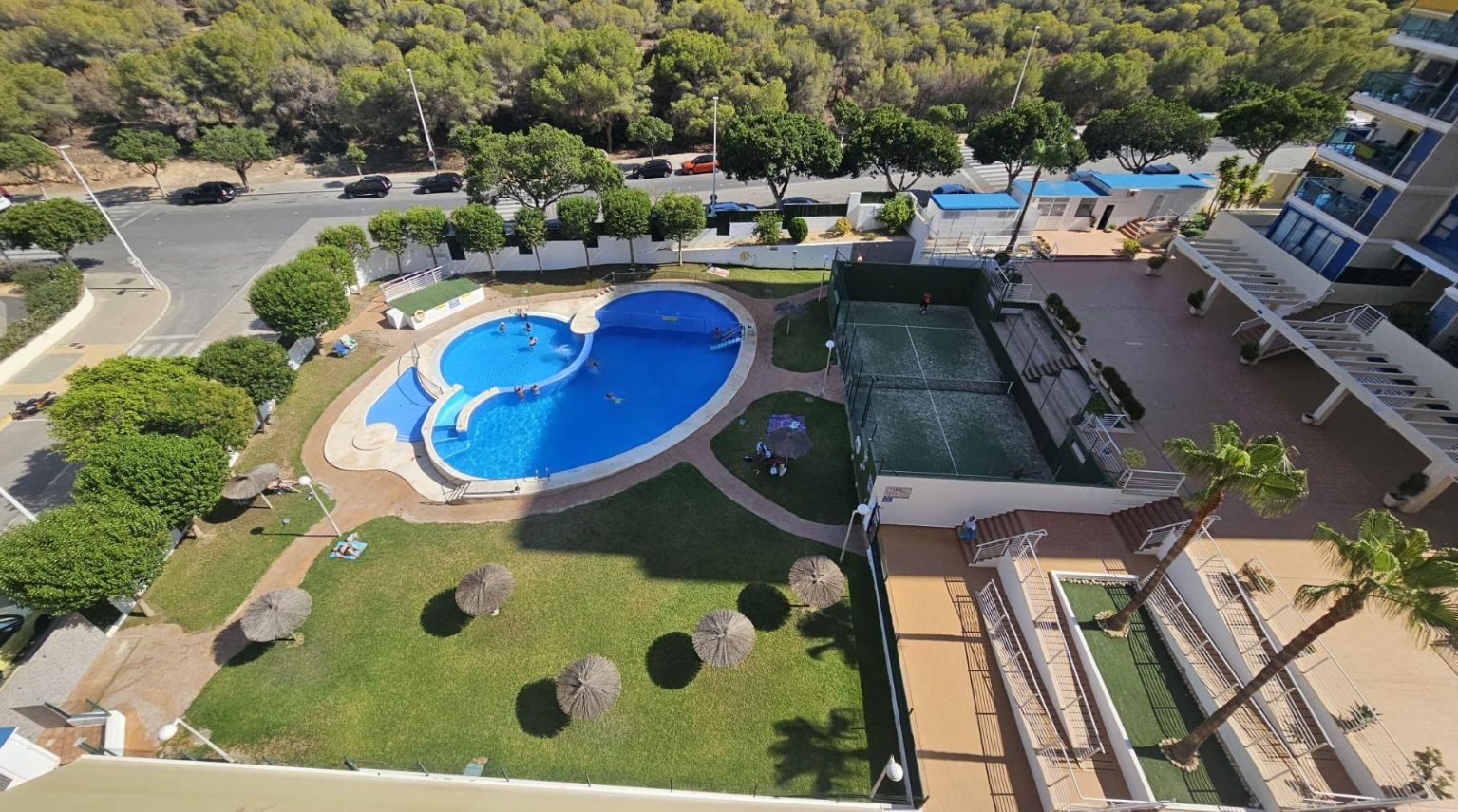 Apartamento playa Cala Villajoyosa cerca del Mar, Vistas