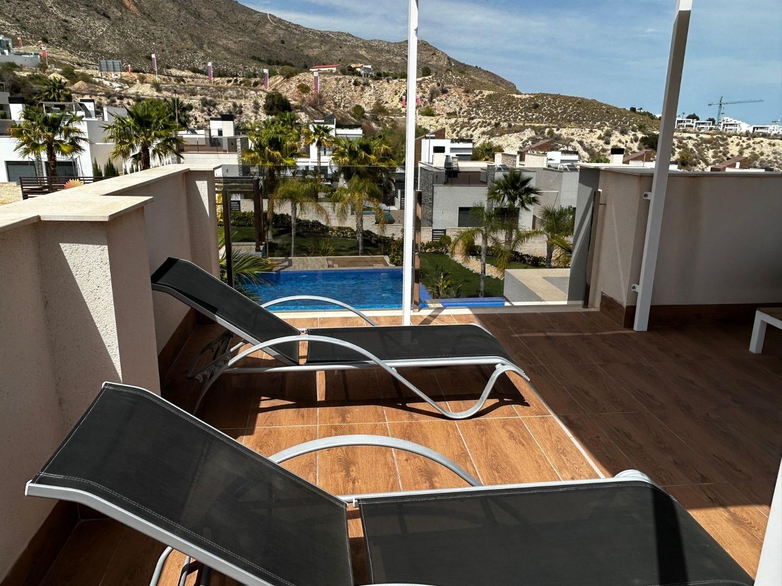 Ático con solárium y jacuzzi