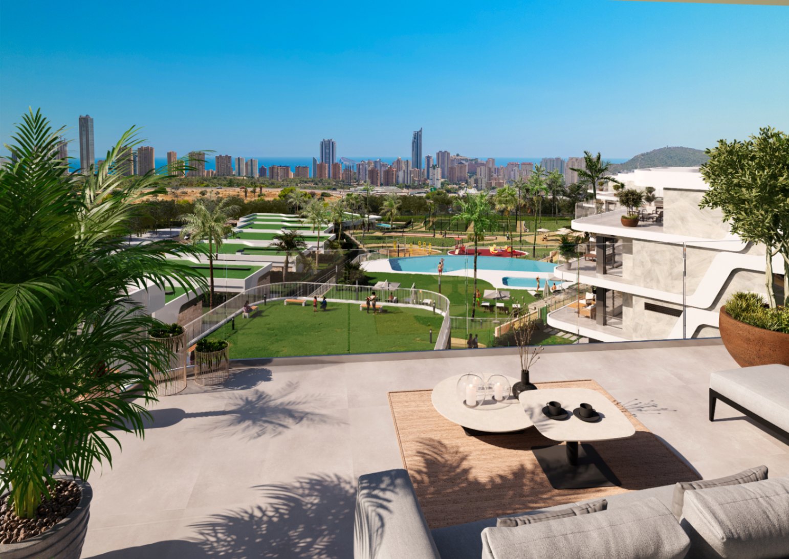 Piso nuevo en venta 2 habitaciones con piscina