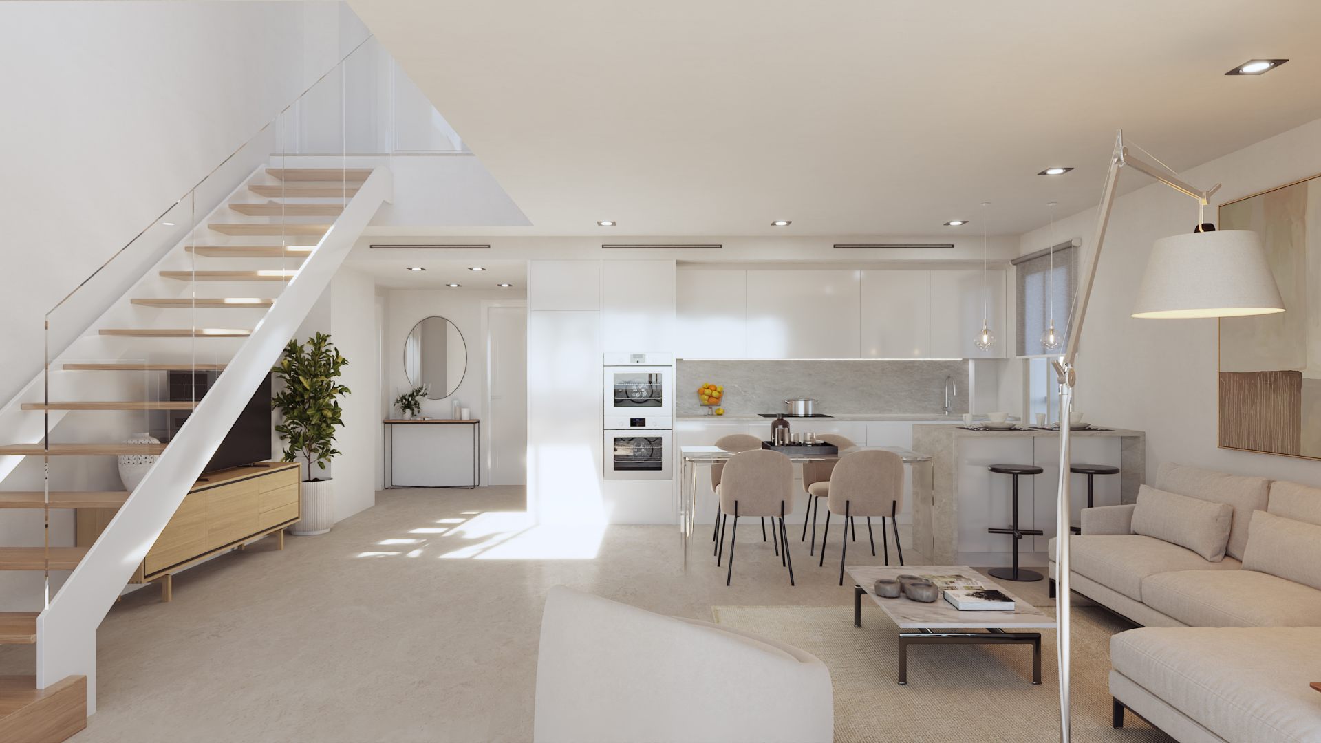 Apartamenty w nowej zabudowie w Sierra Cortina w Finestrat.