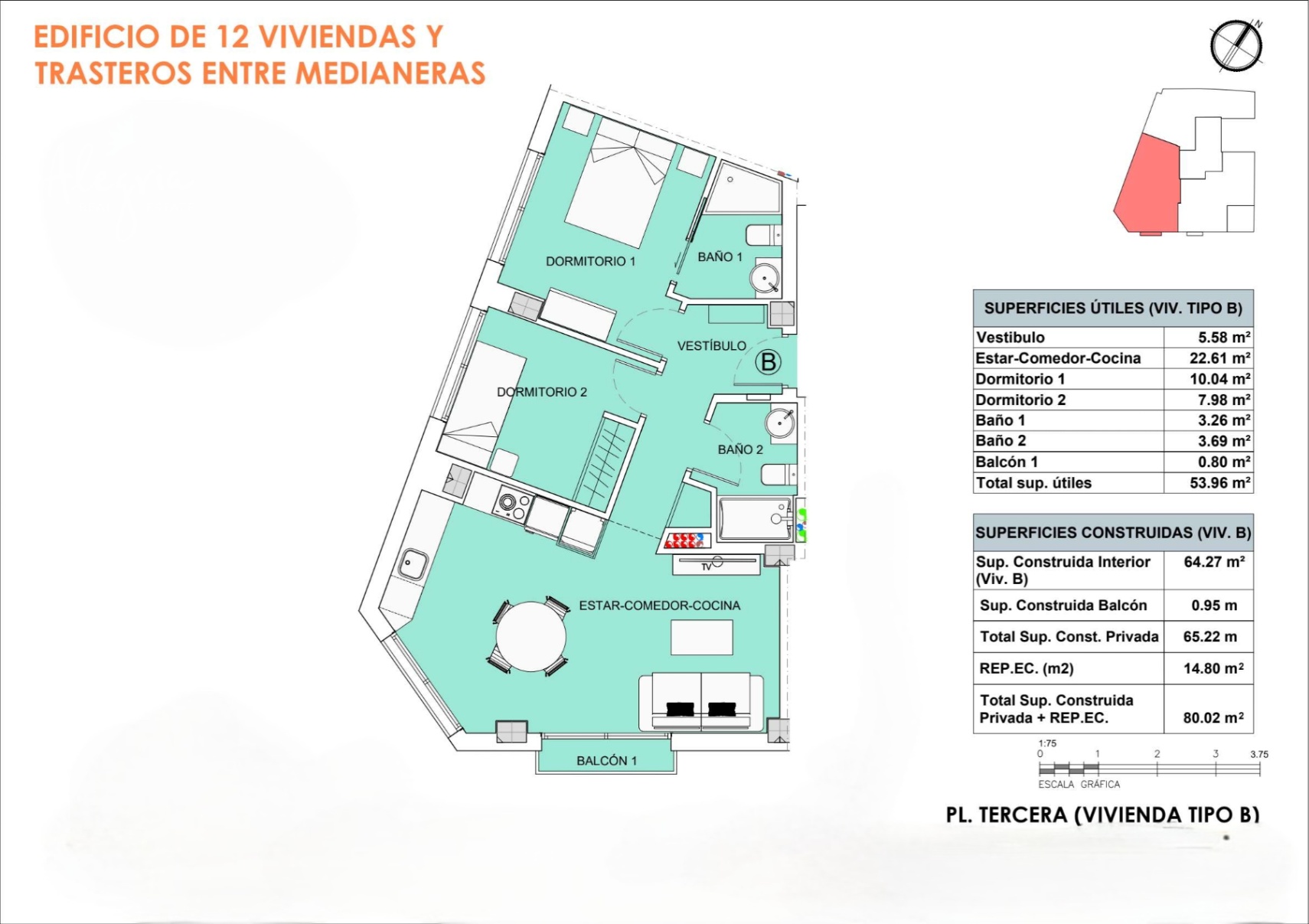 Nuevos apartamentos en la ciudad de Alicante.
