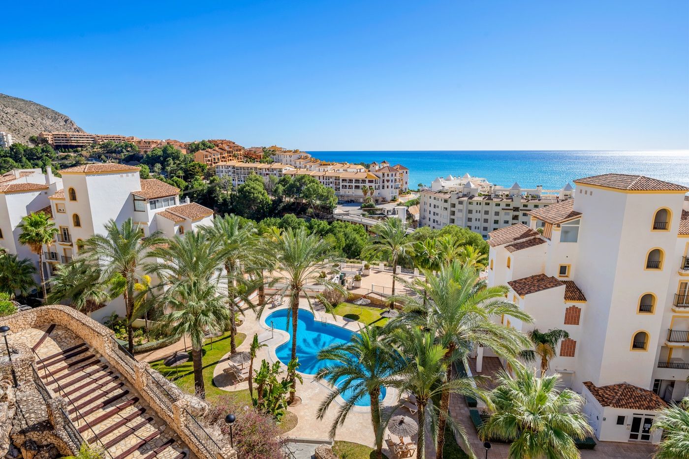 Apartments mit Meerblick und großer Terrasse in Altea