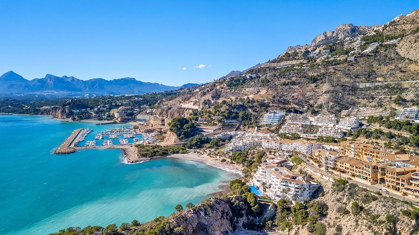 Apartments mit Meerblick und großer Terrasse in Altea