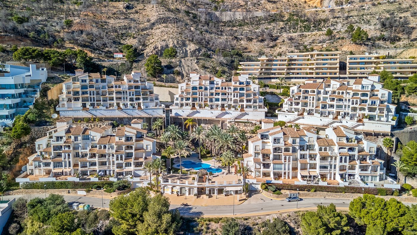 Apartments mit Meerblick und großer Terrasse in Altea
