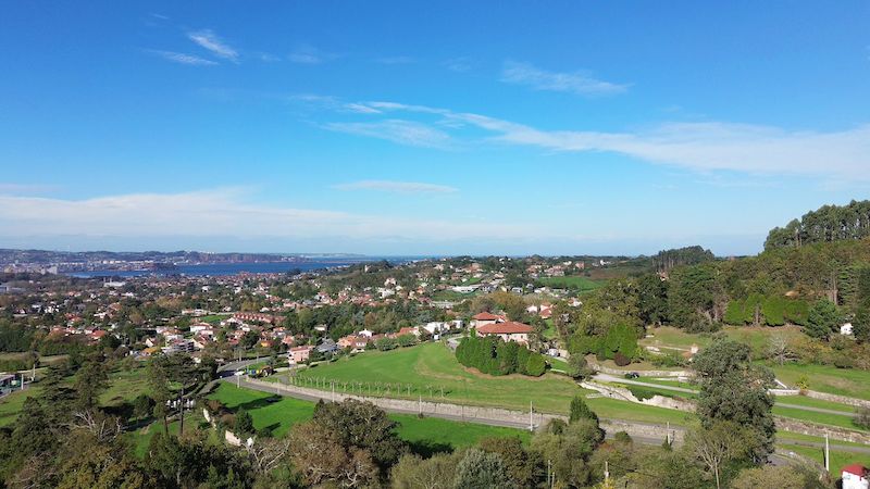 Villa med imponerende havutsikt og utsikt over hele Gijón