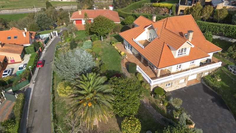 Villa med imponerende havutsikt og utsikt over hele Gijón