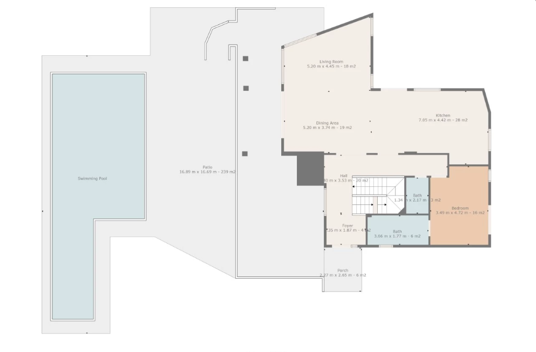 Moderne villa i utkanten av La Nusia