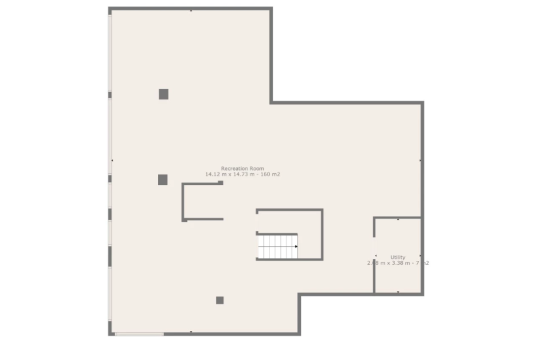 Moderne villa i utkanten av La Nusia