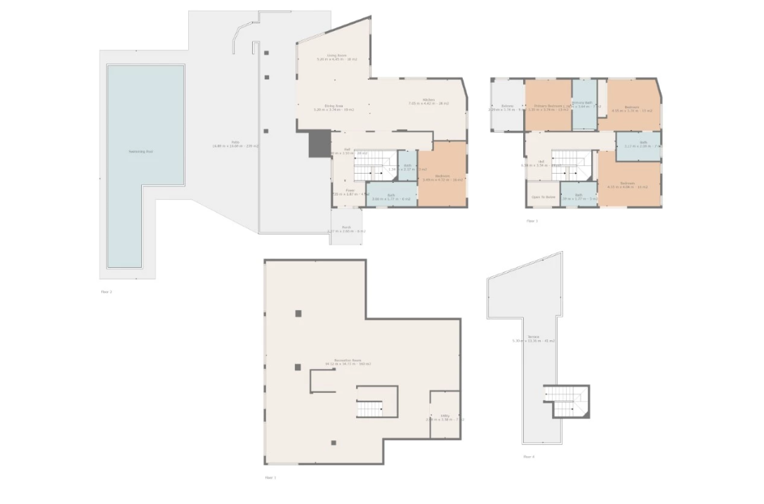 Moderne villa i utkanten av La Nusia