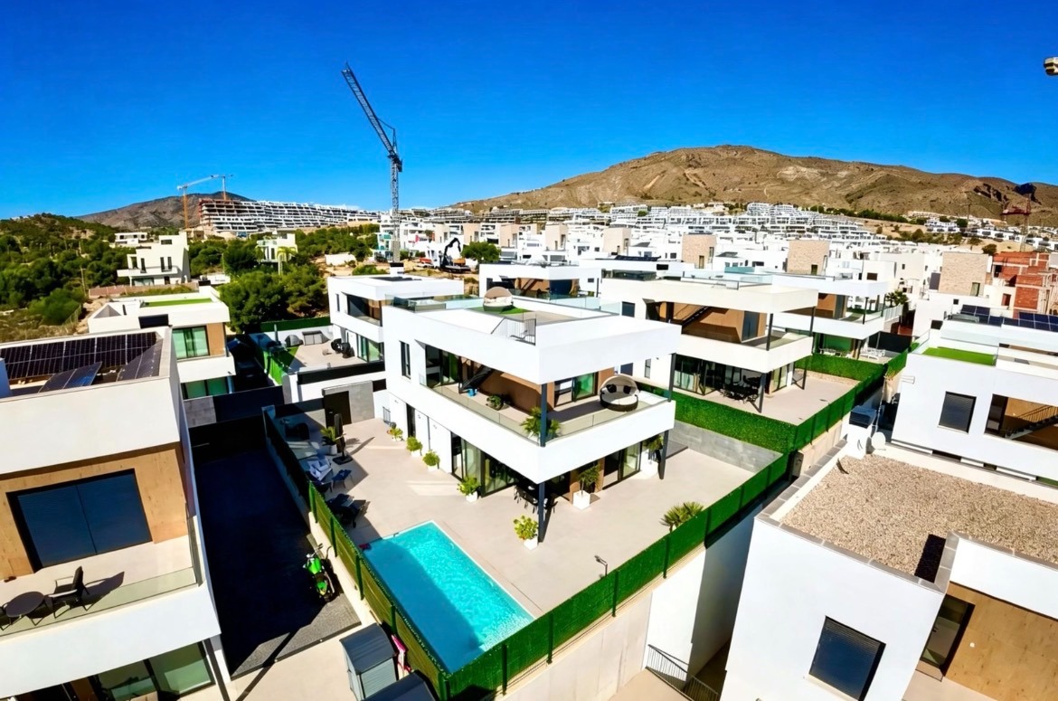Een moderne droomvilla in Finestrat