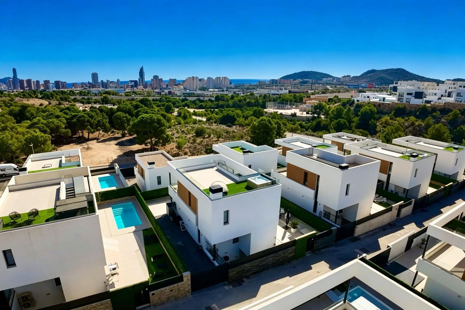 Een moderne droomvilla in Finestrat
