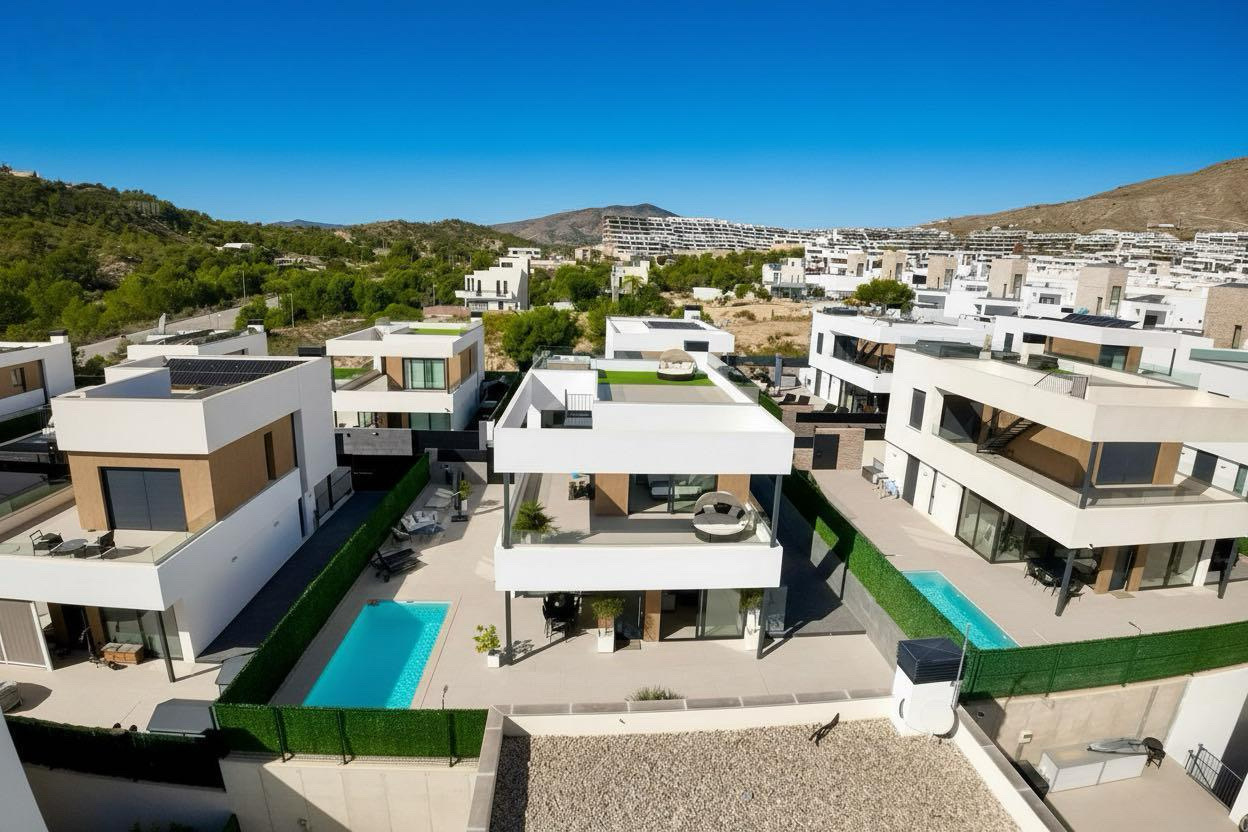 Een moderne droomvilla in Finestrat