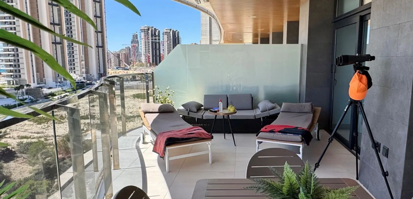 Exclusivo piso en un prestigioso complejo en la playa de Poniente, en Benidorm